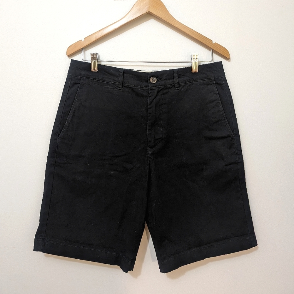 Joe Fresh Black Khaki Shorts (Size 30)
